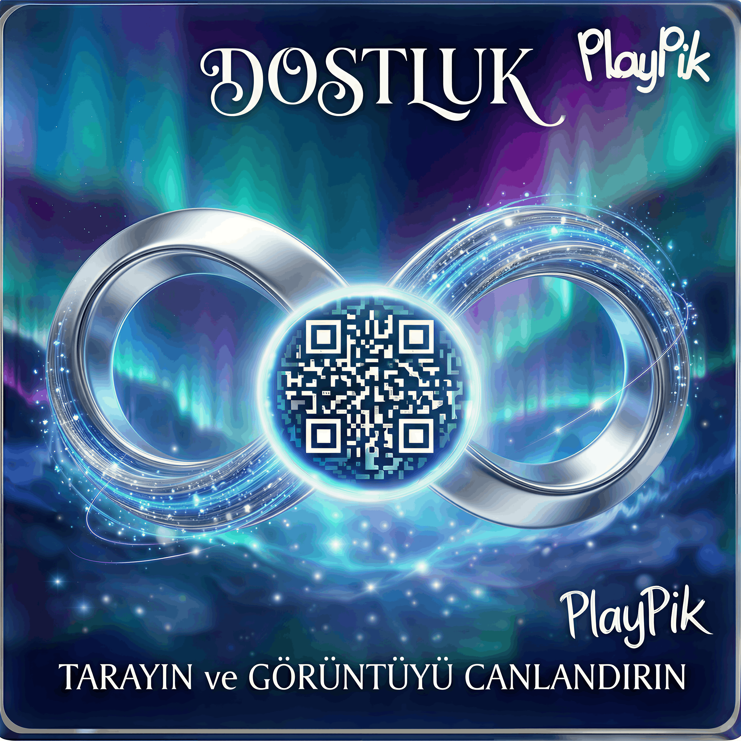 3D Hologram - Dostluk