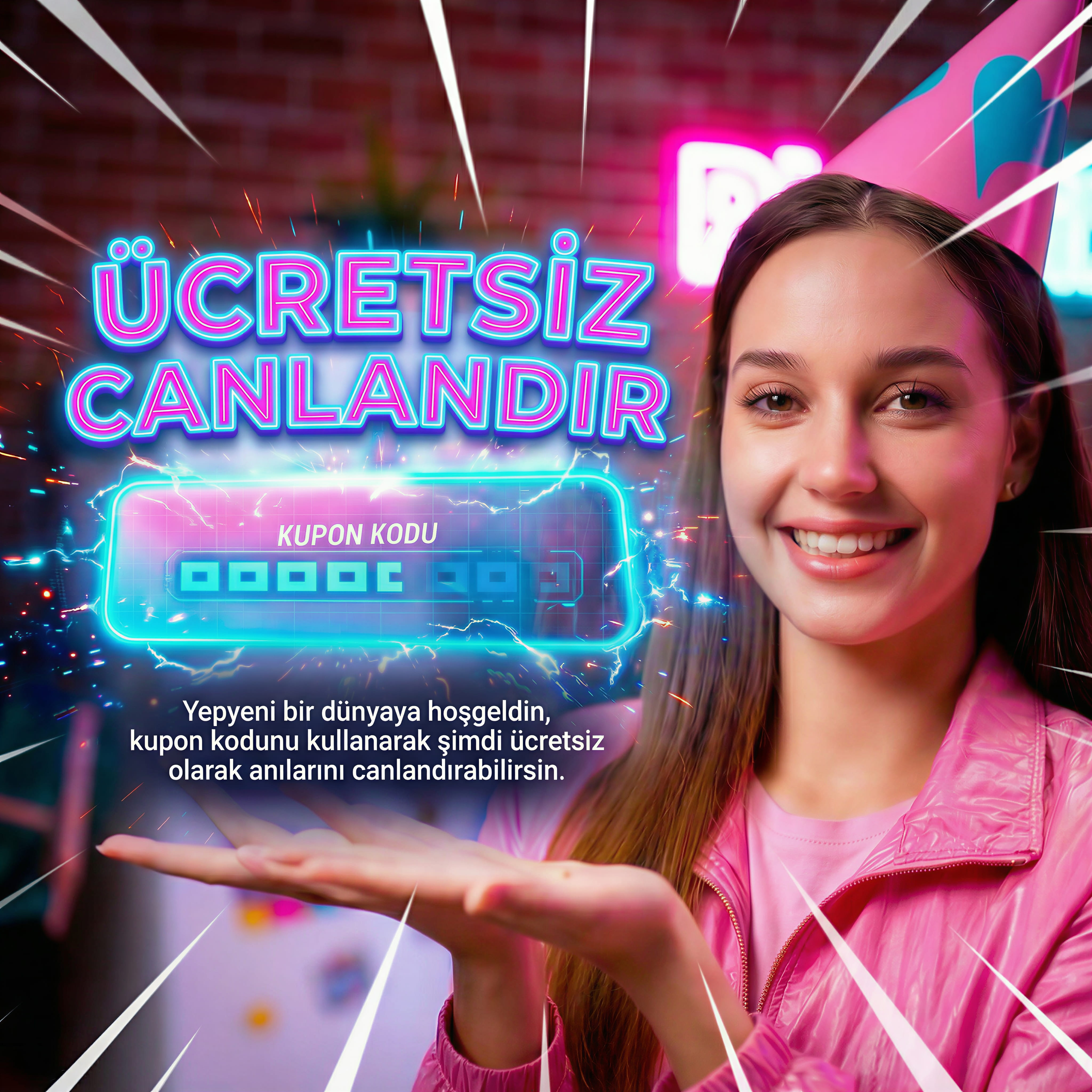 Ücretsiz Canlandır (Kupon-Kodu)