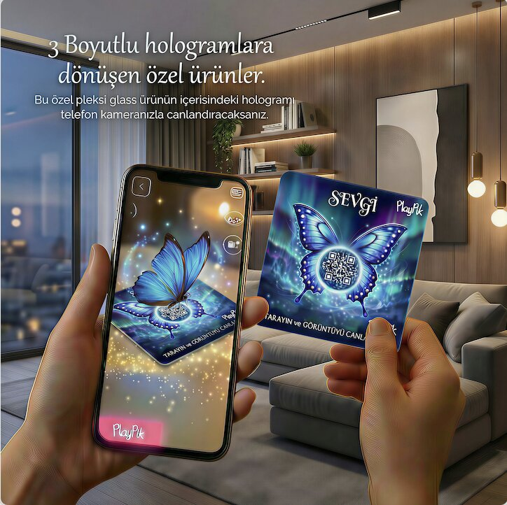 3D Hologram - Sevgi