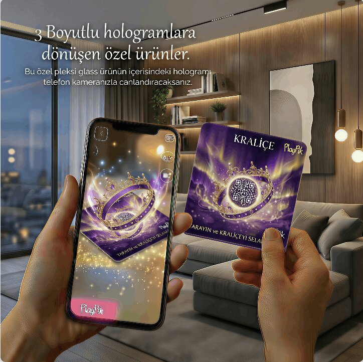 3D Hologram - Kraliçe